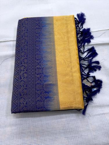 SOFT SILK SAREE WITH BLOUSE